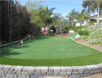 Synthetic Putting Greens