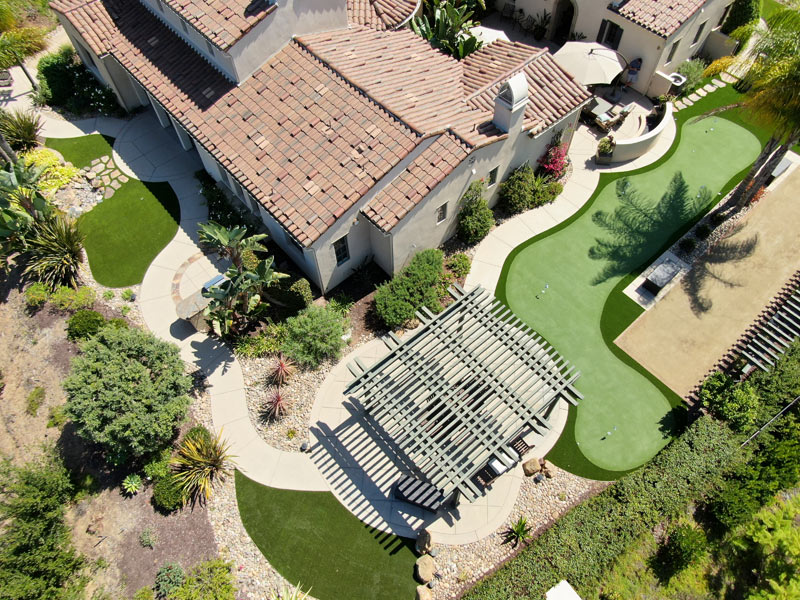 Custom Putting Green — Carlsbad